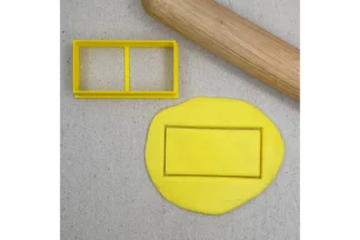 Standard Rectangle 2:1 Cutter Custom Cookie Cutters,CUT080-8040