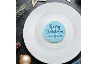 Merry Christmas Embosser Custom Cookie Cutters,EMB410