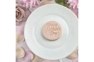 60mm Happy Mothers Day V4 Embosser Custom Cookie Cutters,EMB522