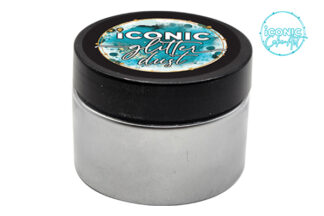 SUPER SILVER ICONIC GLITTER DUST,IG50-F1007