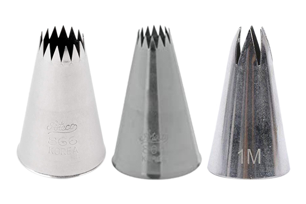 Ateco Open Star Piping Tips My Dream Cake
