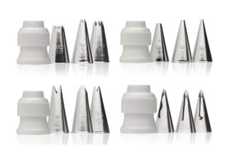 Ateco 4 Piece Decorating Tips Tube Set
