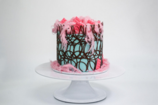 Choc Swirl Boarder Cake Class SUNSHINE 24.7.24