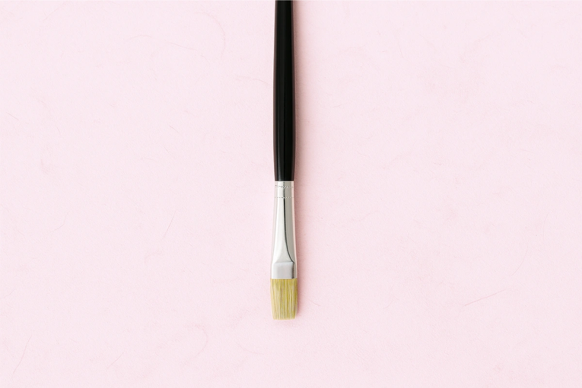 FLAT TIP HOG HAIR PAINT BRUSH RENOIR | My Dream Cake 6216