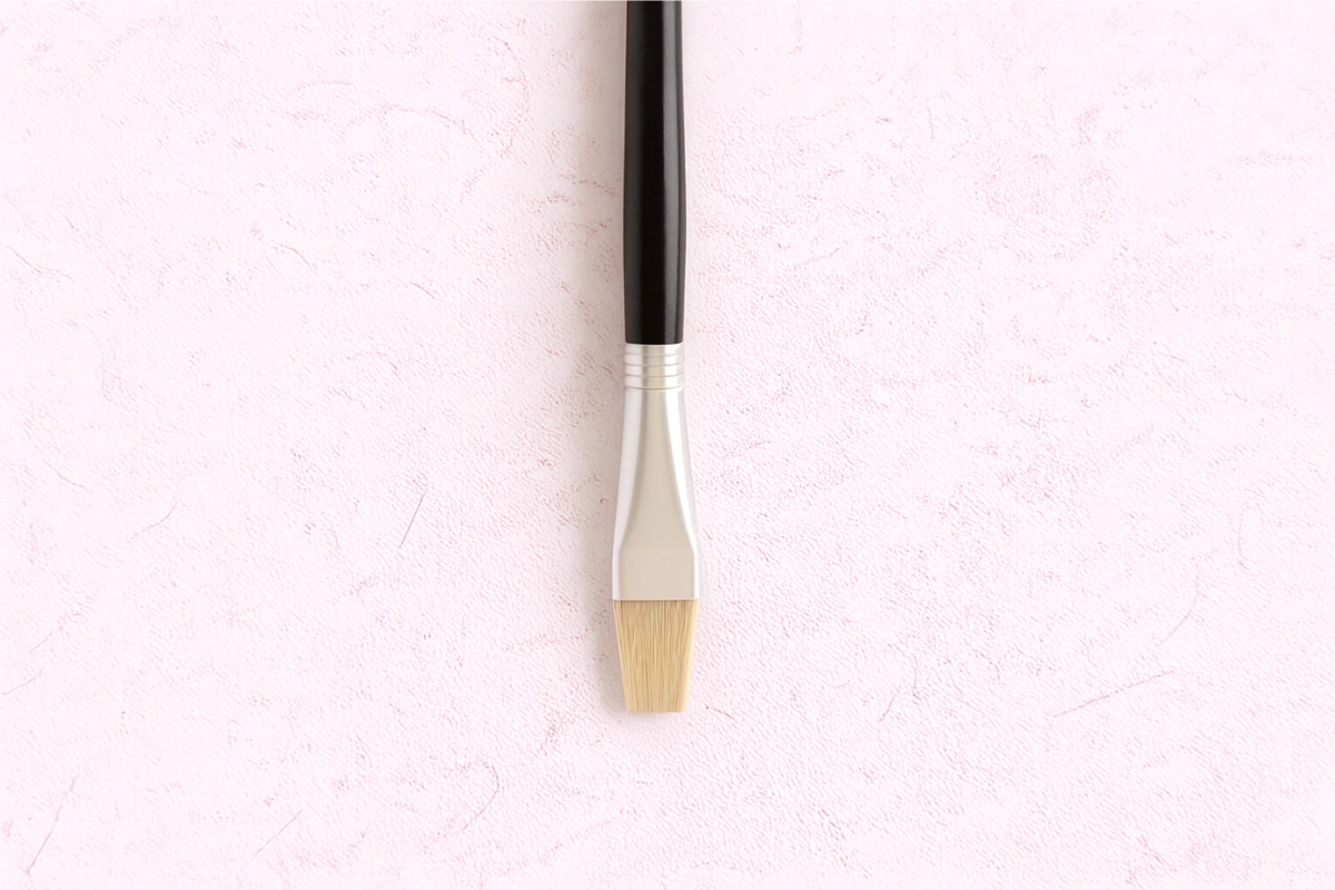 FLAT TIP HOG HAIR PAINT BRUSH RENOIR | My Dream Cake 6218