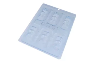 MINI SEATED RABBIT CHOCOLATE MOULD,BWB MINI SEATED RABBIT CHOCOLATE MOULD 3 PARTS SET,BWB10132