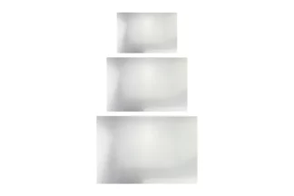 SILVER RECTANGLE MASONITE CAKE BOARD