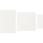 Square Cake Board - White