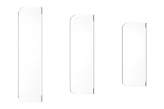 GANACHE SCRAPER - CLEAR ACRYLIC