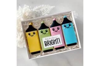 Highlighter Cutter and Debosser Set Little Biskut,LBD431