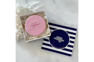 I Love You Tiny Text Stamp Little Biskut,LBT033