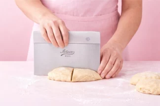 6 Inch x 4.5 Inch Bench Scraper Stainless Steel Dough Ateco,1371