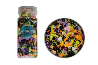 90g Bright Halloween Sprinkles Mix - Iconic Sprinkles,IS-HLBMX-100
