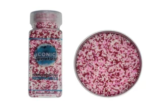 75g Pearl Valentine Nonpareils - Iconic Sprinkles,IS-PVANP-100