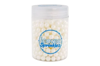 100g 7mm Pearl White Cachous,IS-PWHC7-100