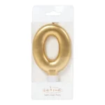 NUMBER 0 GOLD Candle Bake Group