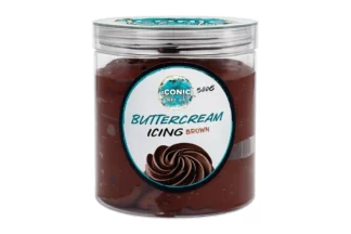 500g Brown Ready to use Vanilla Buttercream Iconic Cake Art,RTUBR-500