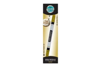 Gold Edible Metallic Double Ended Pen,TIP-MG001