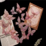 Crystal Pink Butterfly Topper Iconic Cake Art