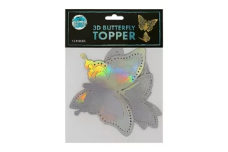 Rainbow Butterfly Topper-Type2 Iconic Cake Art,ICA-BTMRI02