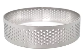 8cm x 2cm Perforated Tart Rings Iconic Cake Art,ICA-PTR80