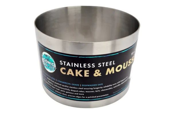 4 Inch Round Mousse Ring Iconic Cake Art | My Dream Cake 4 Inch Round Mousse Ring Iconic Cake Art,ICA-SMSSR100