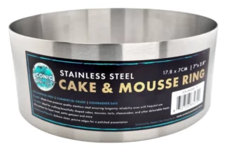 7 Inch Round Mousse Ring Iconic Cake Art,ICA-SMSSR175