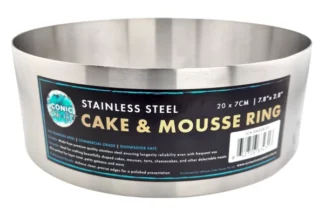 8 Inch Round Mousse Ring Iconic Cake Art,ICA-SMSSR200