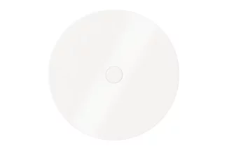 6 Inch Single White Gloss Round Cardboard Cake Board Circle 3mm with 17mm hole Iconic Cake Art,RDWGCB-006