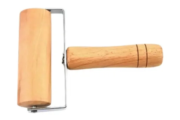 Wide Wooden Rolling Pin 12cm-W Handle Iconic Cake Art | My Dream Cake Wide Wooden Rolling Pin 12cm,ICA-WDRP120