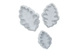 Oak Leaf Plunge Cutter set of 3,UCG-CUT-073
