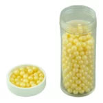 DISC 4mm Pearly Gold Edible Cachous Pearls - 20G Ba5807