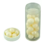 DISC 10mm Pearly Ivory Edible Cachous Pearls - 20G Ba5815
