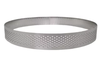 15cm x 2cm Perforated Tart Rings Iconic Cake Art,ICA-PTR150