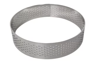 9cm x 2cm Perforated Tart Rings Iconic Cake Art,ICA-PTR90