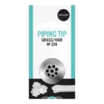 #234 S S GRASS HAIR PIPING TIP MONDO