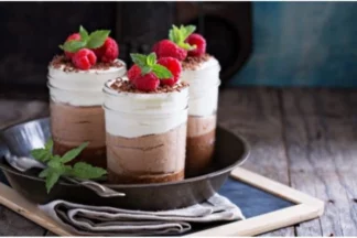 250g Chocolate Mousse Mix Bakels,POS-3458