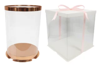 CAKE BOX TRANSPARENT