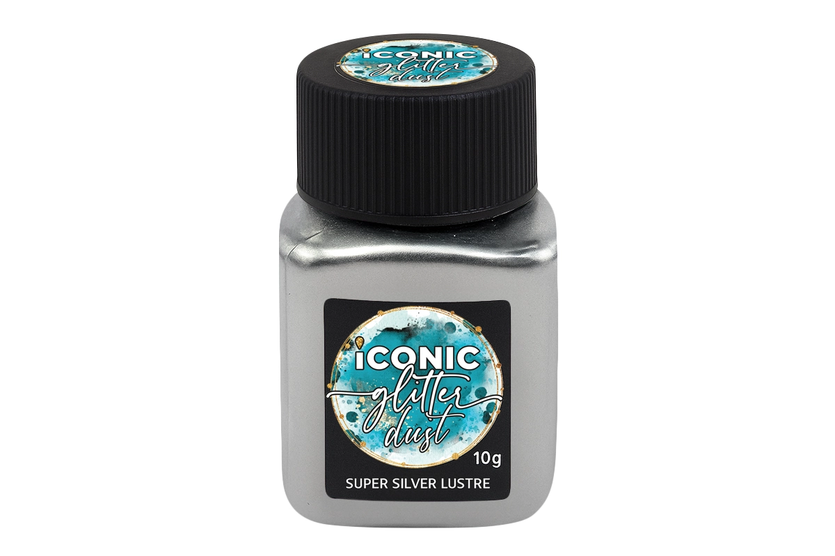 10g SUPER SILVER LUSTRE ICONIC GLITTER DUST | My Dream Cake 10g SUPER SILVER LUSTRE ICONIC GLITTER DUST,IG-F1007
