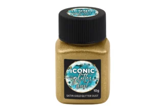 10g SATIN GOLD ICONIC GLITTER DUST,IG-F3123