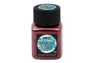 10g BURGUNDY ICONIC GLITTER DUST,IG-F5505