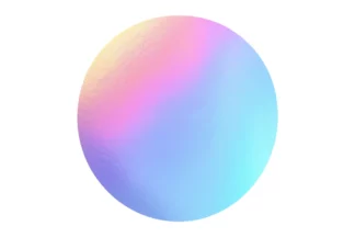 10 Inch 5mm round silver rainbow glow gloss masonite cake board Iconic Cake Art,RDSRMS-010