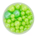 30g Shiny Green Pearls Iconic Sprinkles