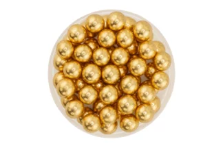 30g 6mm Metallic Gold Pearls,IS-MGDP06