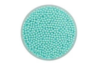100g Light Blue Matte Nonpareils,IS-MLBNP