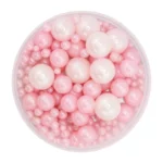 30g Shiny Pink Pearls Iconic Sprinkles