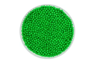 100g Shiny Forest Green Nonpareils , IS-POFGNP