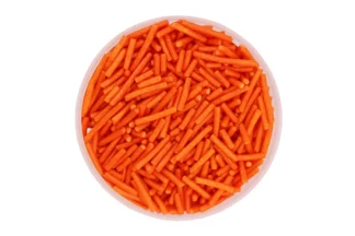 100g Shiny Red Jimmies , IS-SRDJM