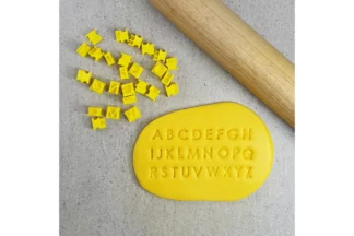 Modern Letter Stamps Custom Cookie Cutters,LET005