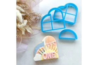 Paris Inspired Statement Cutter Set (Cake Sera Sera) Custom Cookie Cutters,MLC006